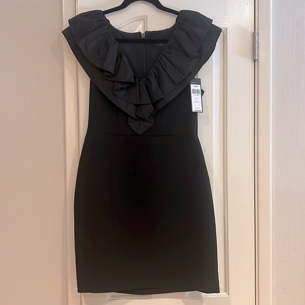BCBG black cocktail dress